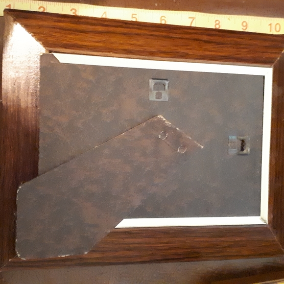 Vintage wooden picture frame - Picture 4 of 4
